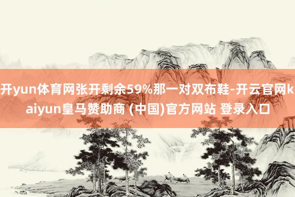 开yun体育网张开剩余59%那一对双布鞋-开云官网kaiyun皇马赞助商 (中国)官方网站 登录入口